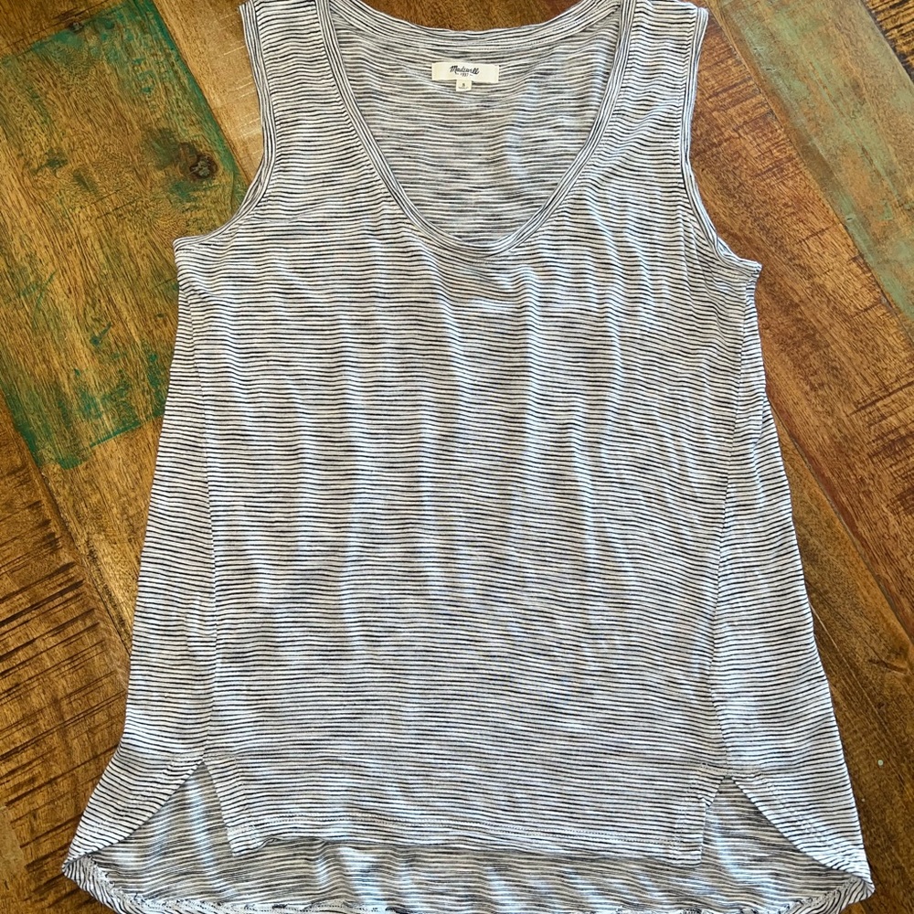Madewell sleeveless tank top. SZ. S